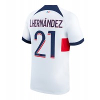 Muški Nogometni Dres Paris Saint-Germain Lucas Hernandez #21 Gostujuci 2023-24 Kratak Rukav